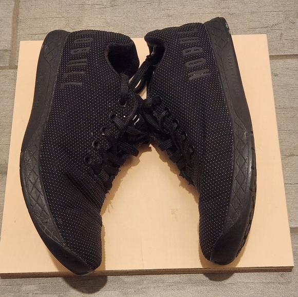 Nobull Trainer Black Superfabric Workout Sneakers Womens Size 8 - Picture 8 of 11